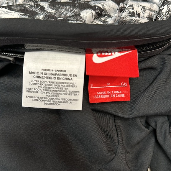 NIKE REVERSIBLE Kurtka Bonded Woven Bomber zip front jacket - Picture 8 of 8